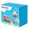 Highland Cow Needle Felting Kit - Set of 3 Different Highland Cow Doll Wool Felt Needle Felting Tools Foam Pad, DIY Home Decoration Needle Felting Craft Party Supplies for Beginners
